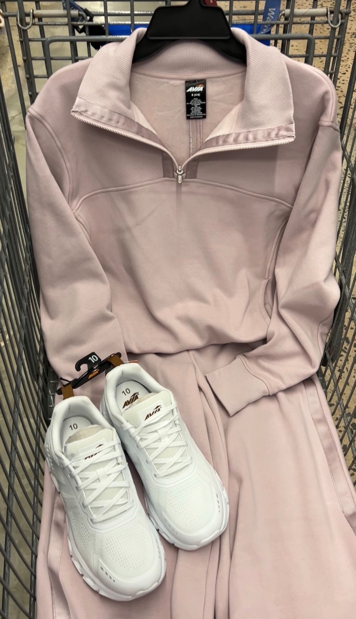 Walmart outfit idea with this quarter zip pullover and matching wide leg pants that have the prettiest ribbon detail. Fleece lined and so soft, great for casual holiday get togethers, running errands and travel. Fits true to size, I got the small. Four colors. #walmartfashion 

#LTKOver40 #LTKFindsUnder100 #LTKFindsUnder50