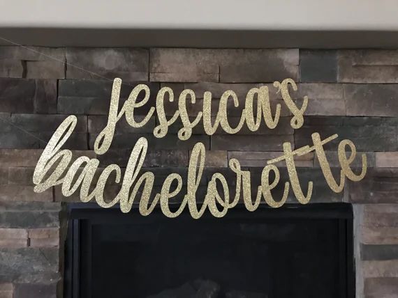 Bachelorette Banner, Bachelorette Party Banner, Custom Bachelorette Banner, Bachelorette Party De... | Etsy (US)