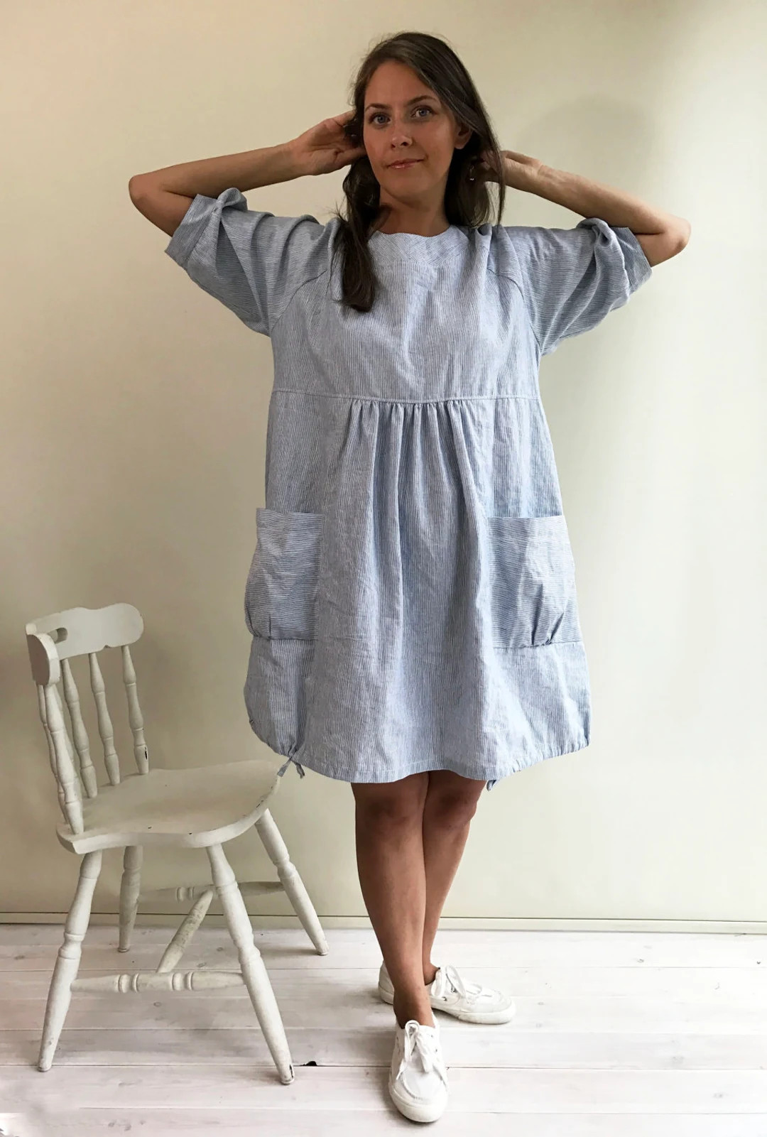 Womens Tunic, Plus Size Tunic Dress, Linen Tunic, Summer Tunic Dress, Summer Dress, Loose Tunic D... | Etsy (US)