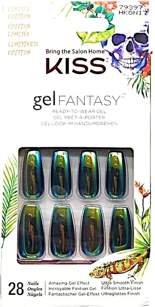 Kiss (1) Box Salon Color 28pc Press-On or Glue-On Nails - Halloween Limited Edition - 7 Day Wear ... | Amazon (US)