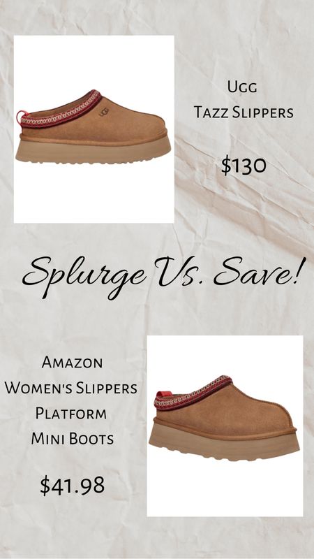 Splurge Vs Save!
#amazonfinds


#LTKstyletip #LTKshoecrush