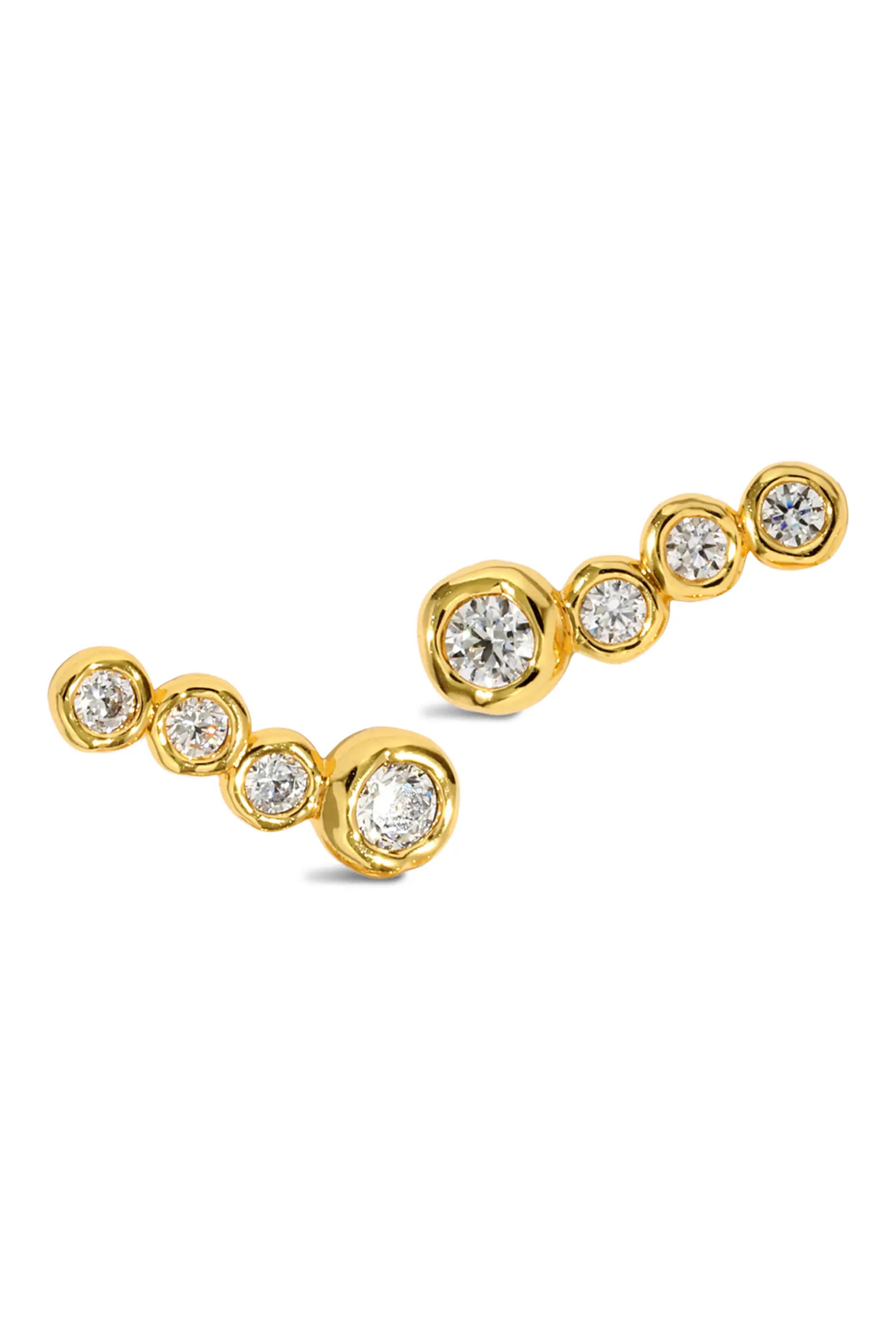 Alexis Bittar Asterales Cubic Zirconia Bar Earrings (Women) | Nordstrom | Nordstrom