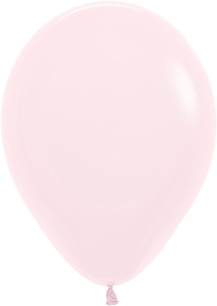 05" Pastel Matte Pink Sempertex Balloons Pastel (50 Count) (Pastel Matte Pink) | Amazon (US)