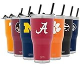 Simple Modern Officially Licensed Collegiate Alabama Crimson Tide Tumbler with Straw and Flip Lid | Insulated Stainless Steel 30oz Thermos | Cruiser Collection | The University of Alabama | Amazon (US)