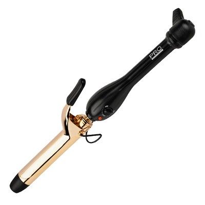Pro Beauty Tools Professional Gold Curling Iron 1" | Target