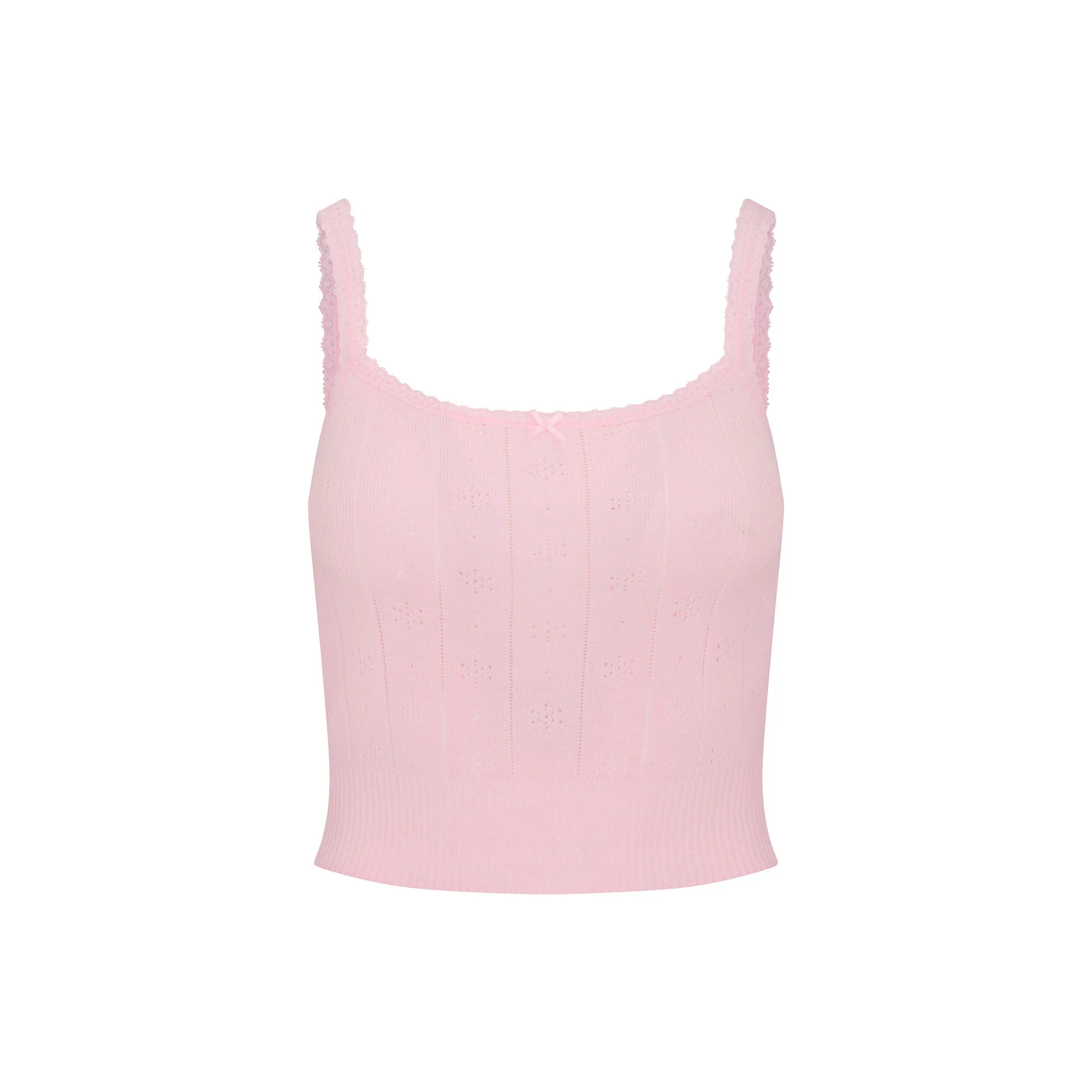 SWEATER POINTELLE CAMI | BABY PINK | SKIMS (US)