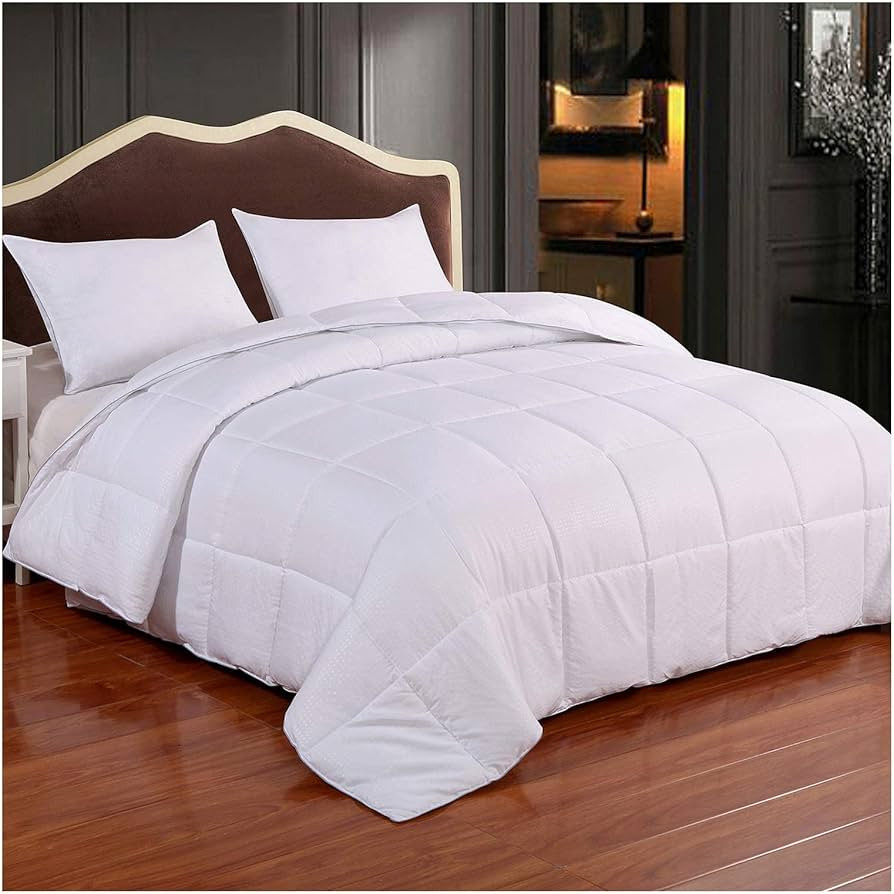 Homelike Moment Comforters Queen Size - White Duvet Insert Down Alternative Bed Queen Comforter, ... | Amazon (US)