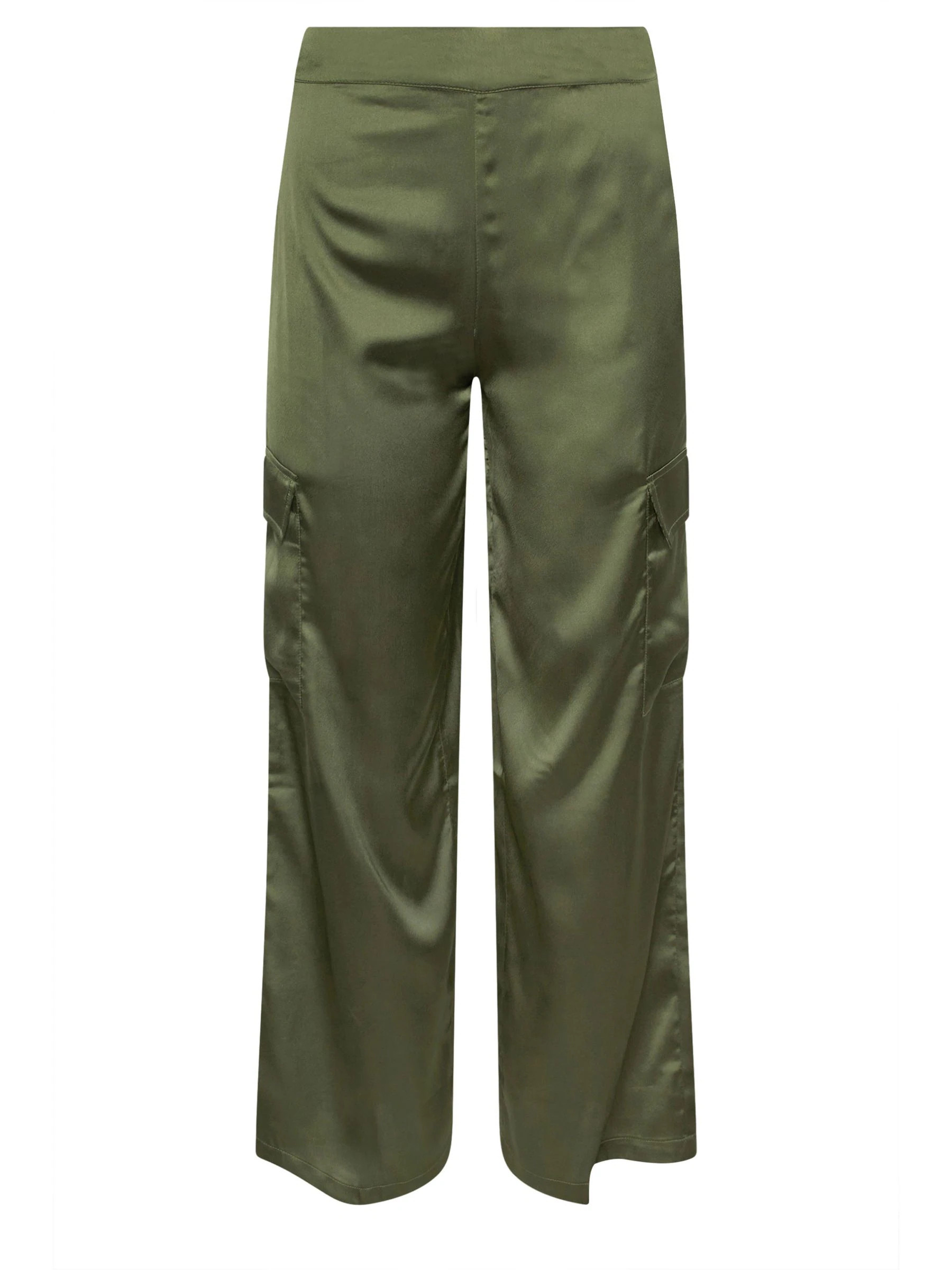 PixieGirl Petite Green Satin Cargo Trousers US 6 L27 | Next US