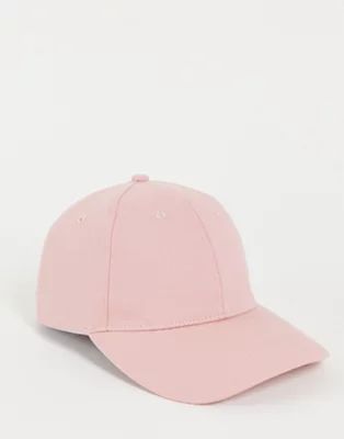ASOS DESIGN baseball cap in pink | ASOS | ASOS (Global)