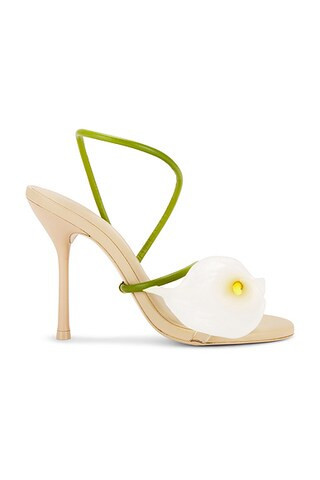 Cult Gaia Cassidy Sandal in Multi - Green,Nude. Size 40 (also in 36.5, 37, 37.5, 38, 38.5, 39, 39.5). | FWRD 