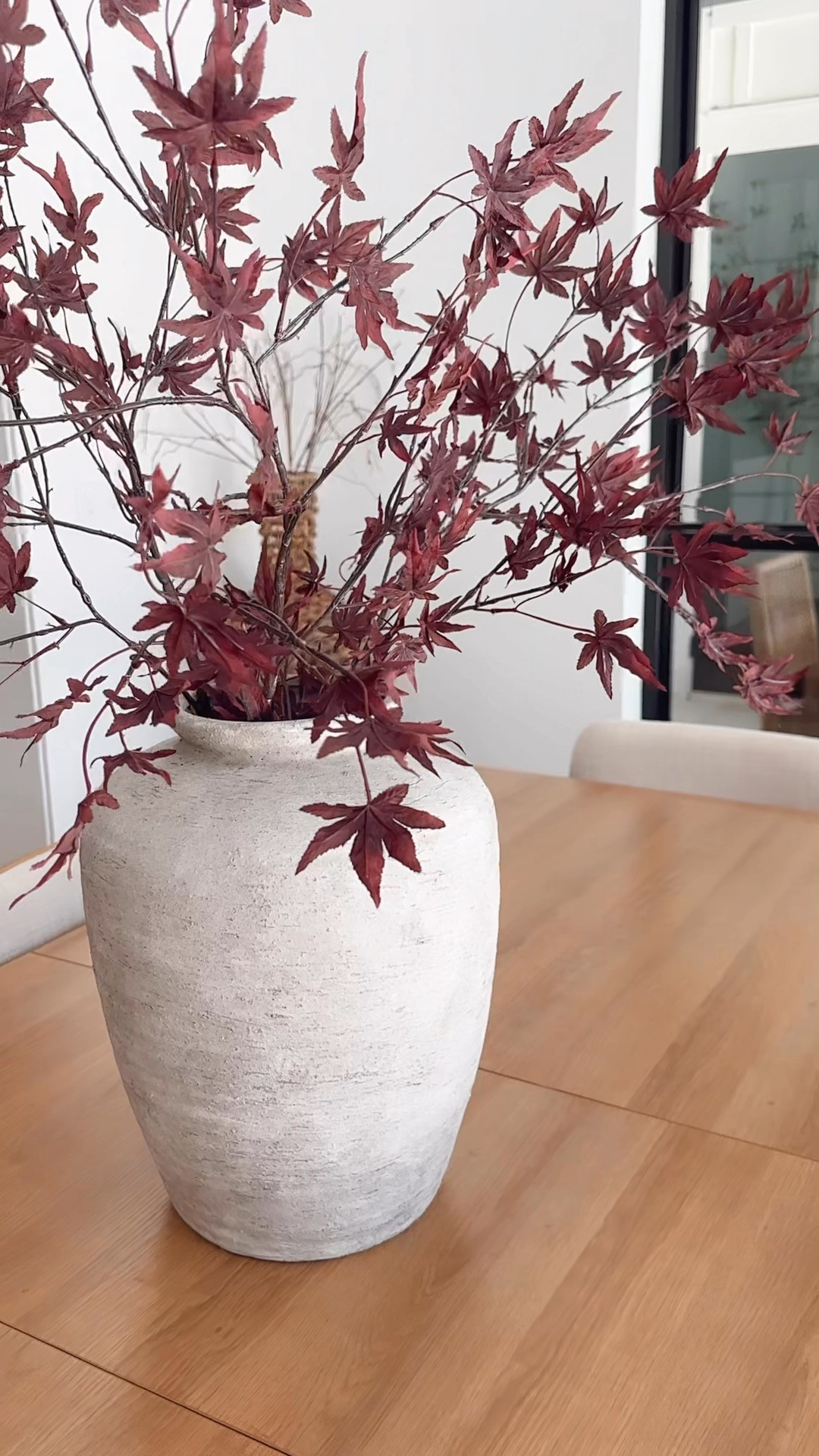If you love the viral $28 fall stems, you’re going to love these for almost a3 of the cost! I only have three in this vase, but you could do even more if you want a fuller look. I typically go for the more sparse look. I will also add my rug, chairs, and table to the link. 

@athomestores @walmart  #athomestores #fallstems #falldecor

#LTKVideo #LTKHome #LTKSeasonal