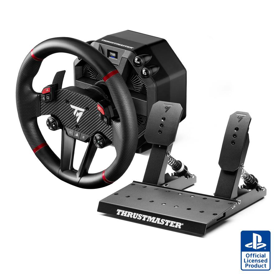 Thrustmaster - T598, Direct Axial Drive Force Feedback Racing Wheel and Pedal Set (PS5, PS4, PC)... | Best Buy U.S.