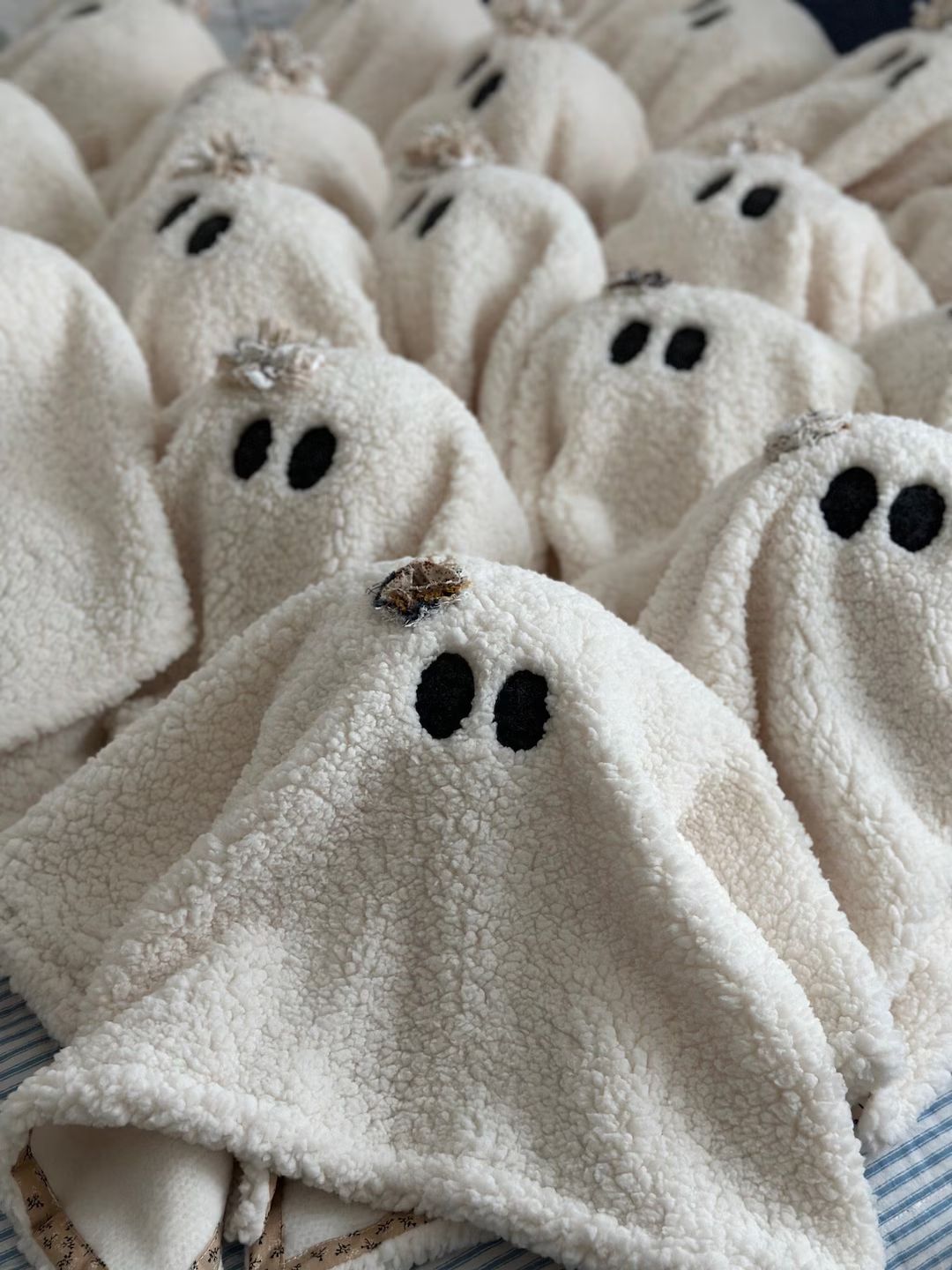 Boo the Ghost Pillow | Halloween | Sherpa | Halloween Decor | Handmade | Spooky Cute | Etsy (US)