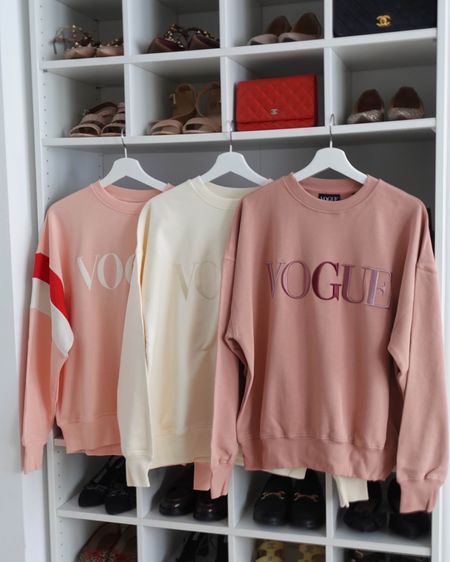 My favorite #vogue sweatshirts to chill at home 

#LTKstyletip #LTKFind #LTKeurope