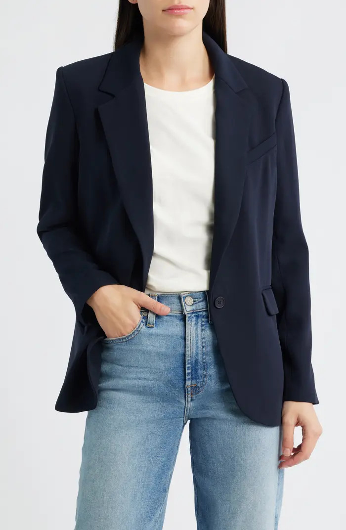 Mavi Jeans One-Button Blazer | Nordstrom | Nordstrom