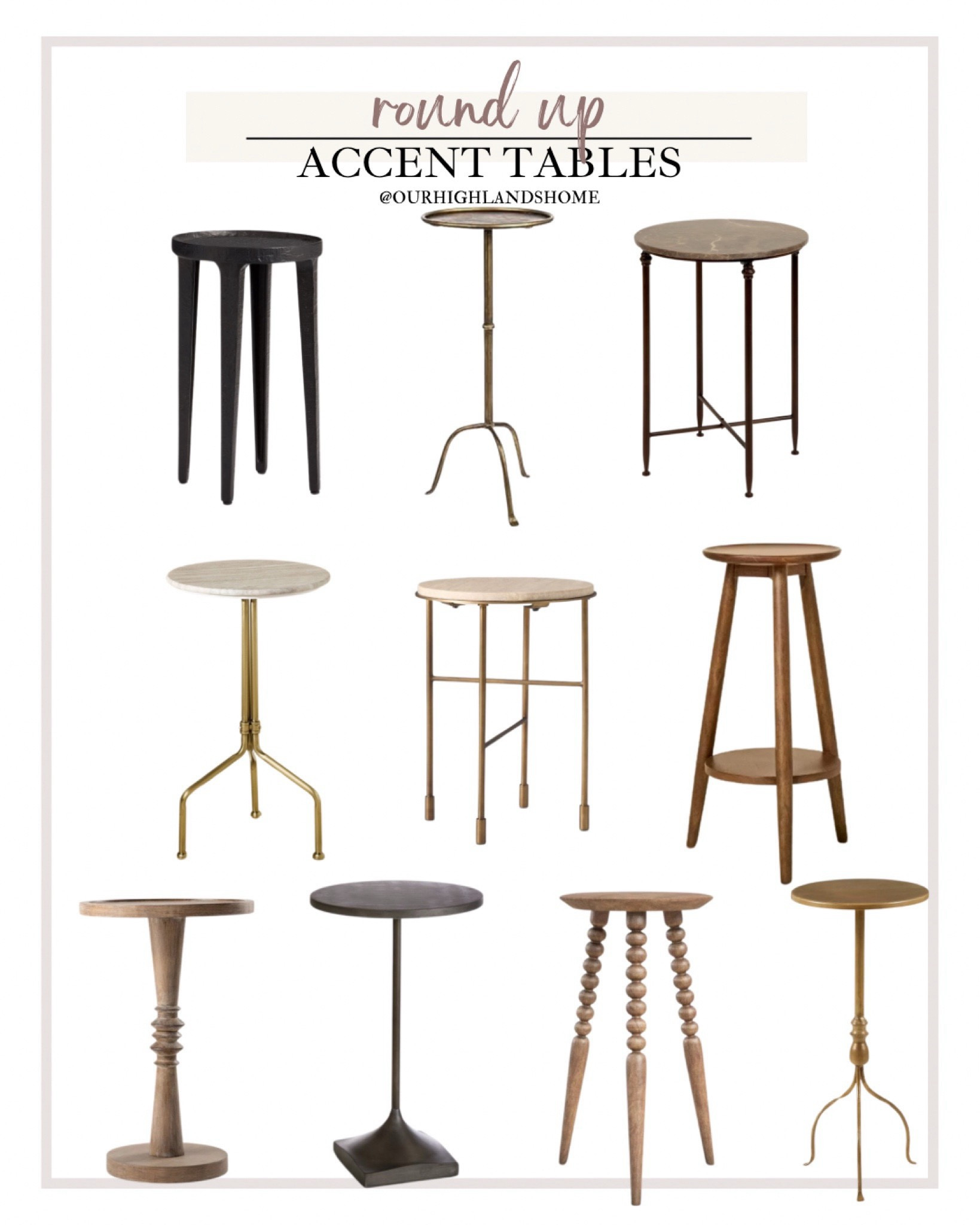accent tables/drink tables perfect for small spaces or next to a chair

#LTKSaleAlert #LTKHome