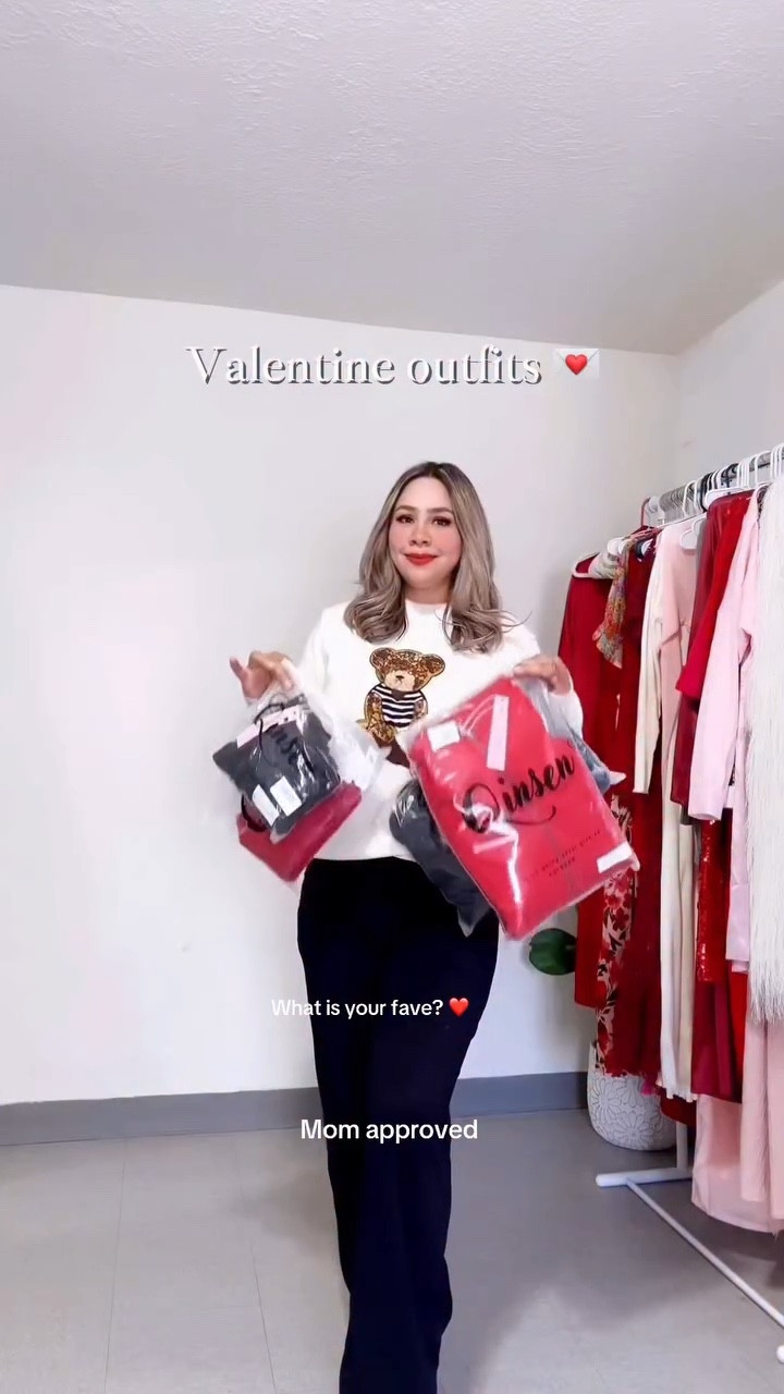 How To Style Red in 2026 ❤️
Effortless Mom Chic

Valentine’s Outfit Ideas ❤️ mom approved ✨

Red outfits but make it classy
If you think red is “too much”, here’s how I style it in a chic, wearable and mom-friendly way.
Which one would you wear?
��
Elegant dress
��Comfy red set
��Layered casual chic
Comment your favorite @qinsen_official @amazonfashion 
#RedOutfitIdeas #MomStyle2026 #ChicStyle #qinsen #valentineoutfit

#LTKdayinmylife #LTKSaleAlert #LTKfitnessgoals