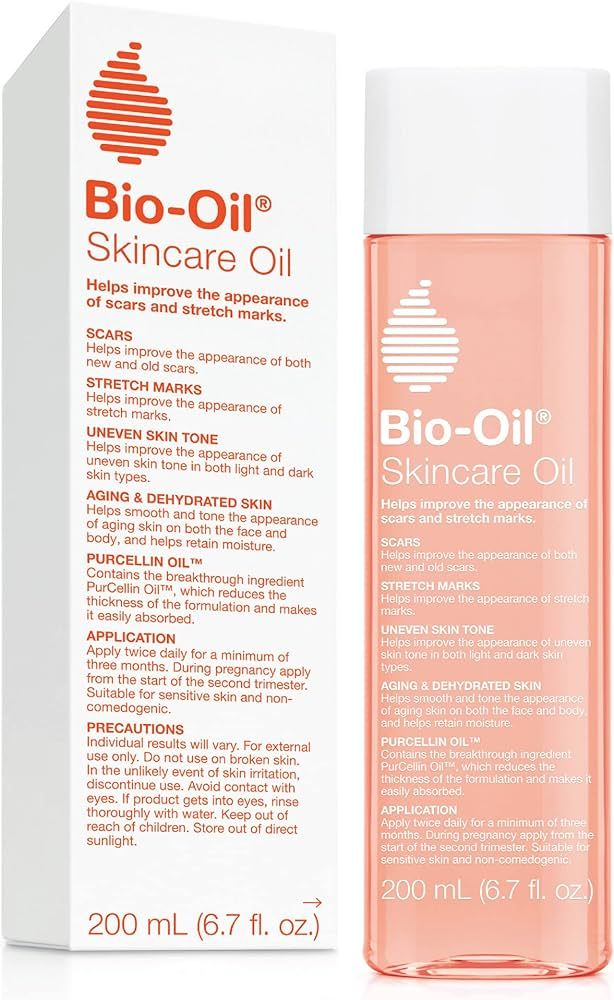 Bio-Oil Skincare Body Oil, Vitamin E Serum for Scars & Stretchmarks, Dermatologist Recommended, A... | Amazon (US)