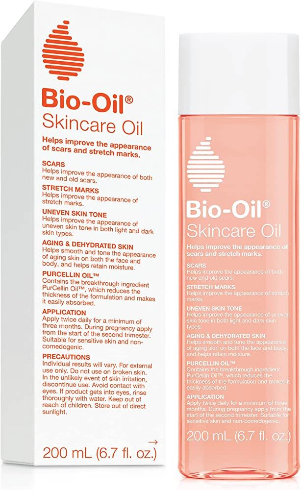 Bio-Oil Skincare Body Oil with Vitamin E, Serum for Scars and Stretchmarks, Face and Body Moistur... | Amazon (US)