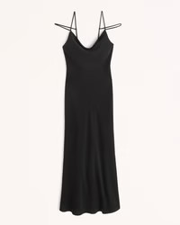 Women's Cowl Neck Slip Maxi Dress | Women's Dresses & Jumpsuits | Abercrombie.com | Abercrombie & Fitch (US)