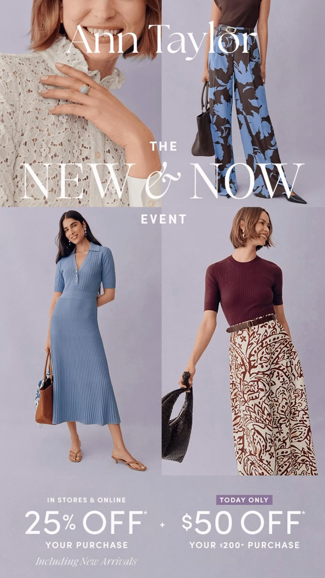 SALE at Ann Taylor 🛍️ 25% OFF your favorite looks!!! And $50 off every $200 ‼️ They sell Petite Sizing …. 
Summer Outfit- WorkWear - Vacation- Travel

#LTKSaleAlert #LTKWorkwear #LTKPetite