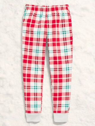 Gender-Neutral Microfleece Jogger Pajama Pants for Kids | Old Navy (US)
