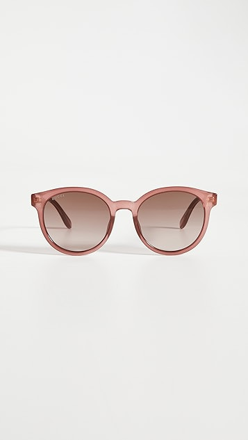 Wirecore Round Sunglasses | Shopbop