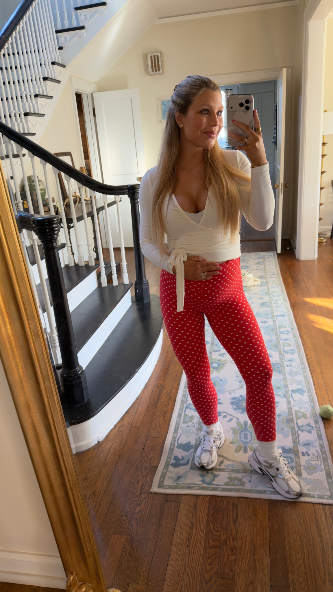 Fave February set that I’ll be wearing all year! Also favorite workout/errands wrap 
- leggings xs
- wrap xs 
- tank 6
- shoes 6.5

#LTKValentine #LTKdayinmylife #LTKootd