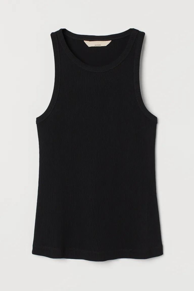Silk-blend Tank Top | H&M (US + CA)