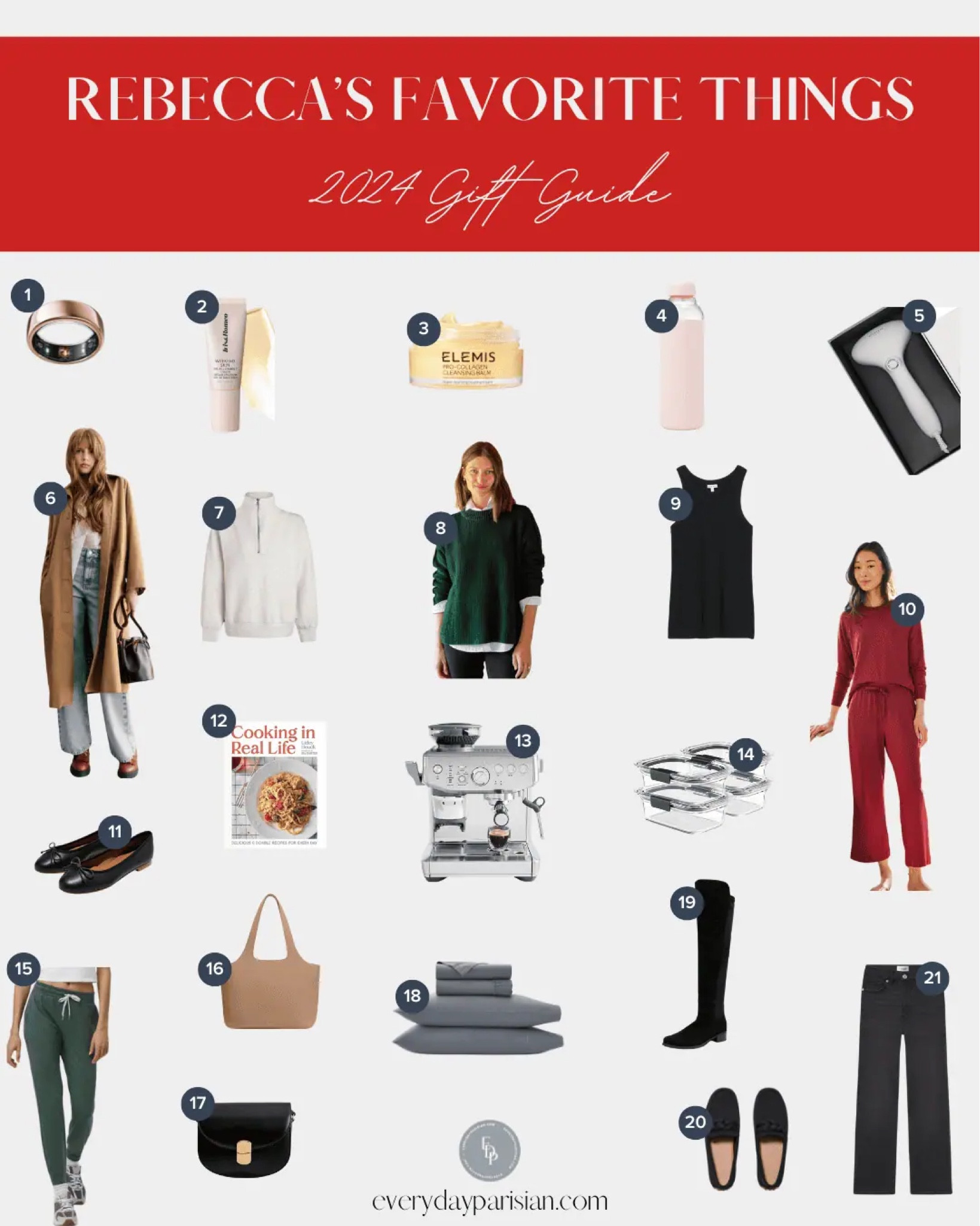 My favorite things 2024! From denim, coffee maker from Breville, and the best streamer. 