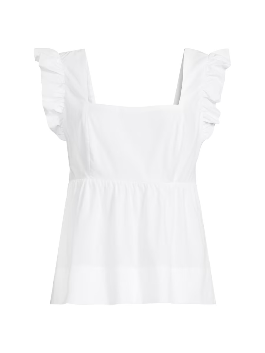 Tiana Babydoll Cotton Top | Saks Fifth Avenue