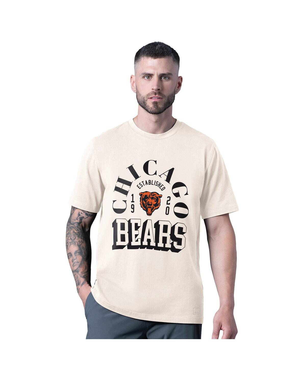 Msx by Michael Strahan Men's White Chicago Bears Whiteout T-Shirt - White | Macy's