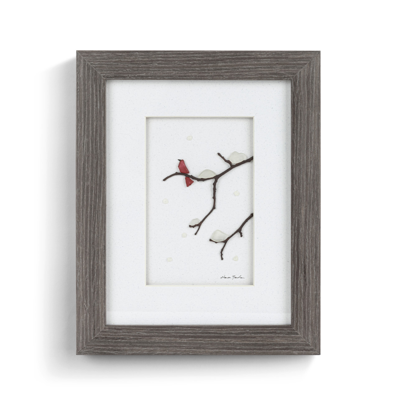 Sharon Nowlan Collection Winter Cardinal Wall Art 8" x 10" | DEMDACO