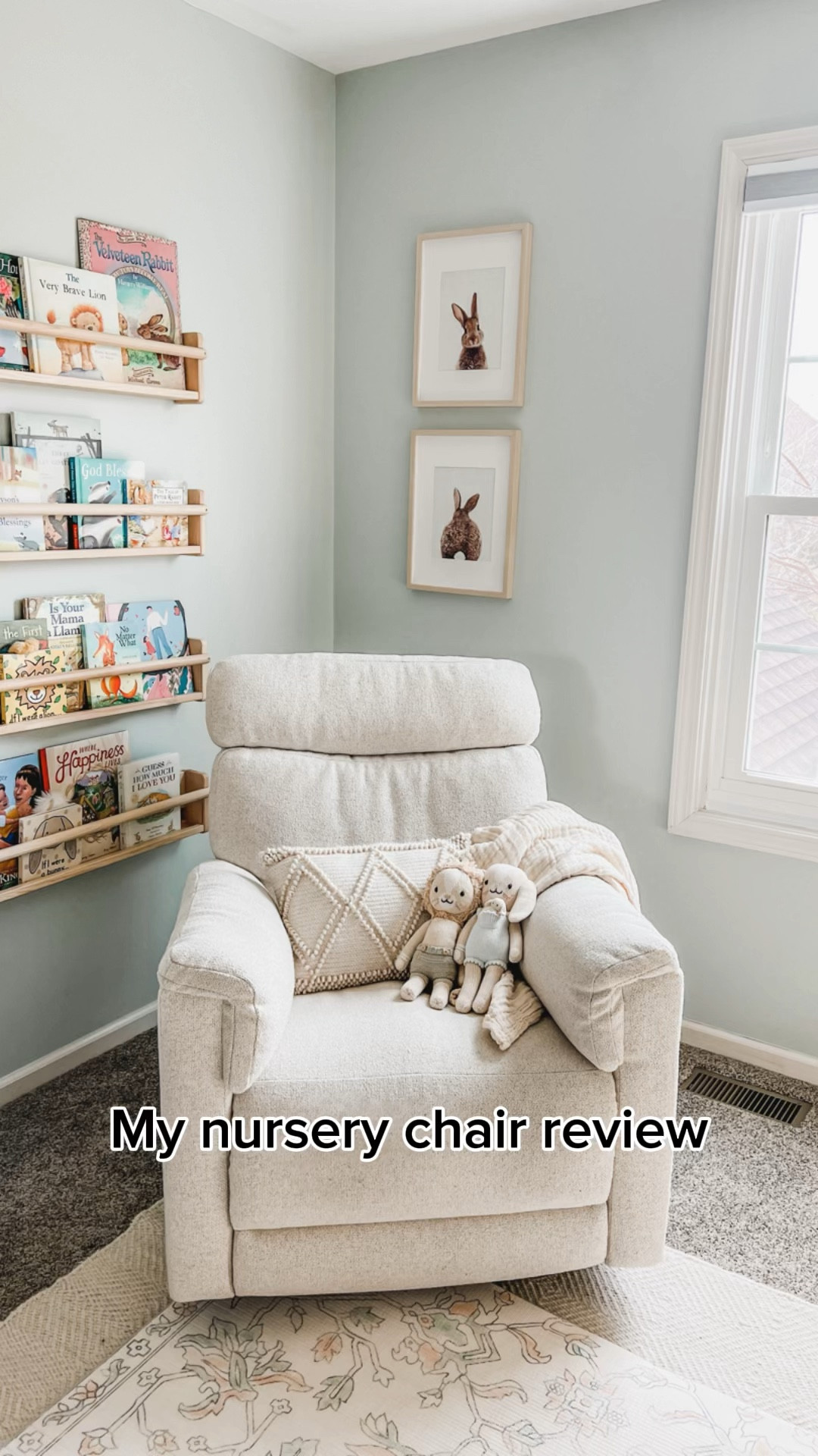 Video review of my favorite Pottery Barn Kids nursery rocking chair! I’m a huge fan of it, obviously 🤣 I’m 5’9” for reference. Just saw they have a newer version too that has heat and massage, so I linked it below!

PBK, baby, best nursery chair, glider, swivel, powered

#LTKbaby #LTKbump #LTKkids