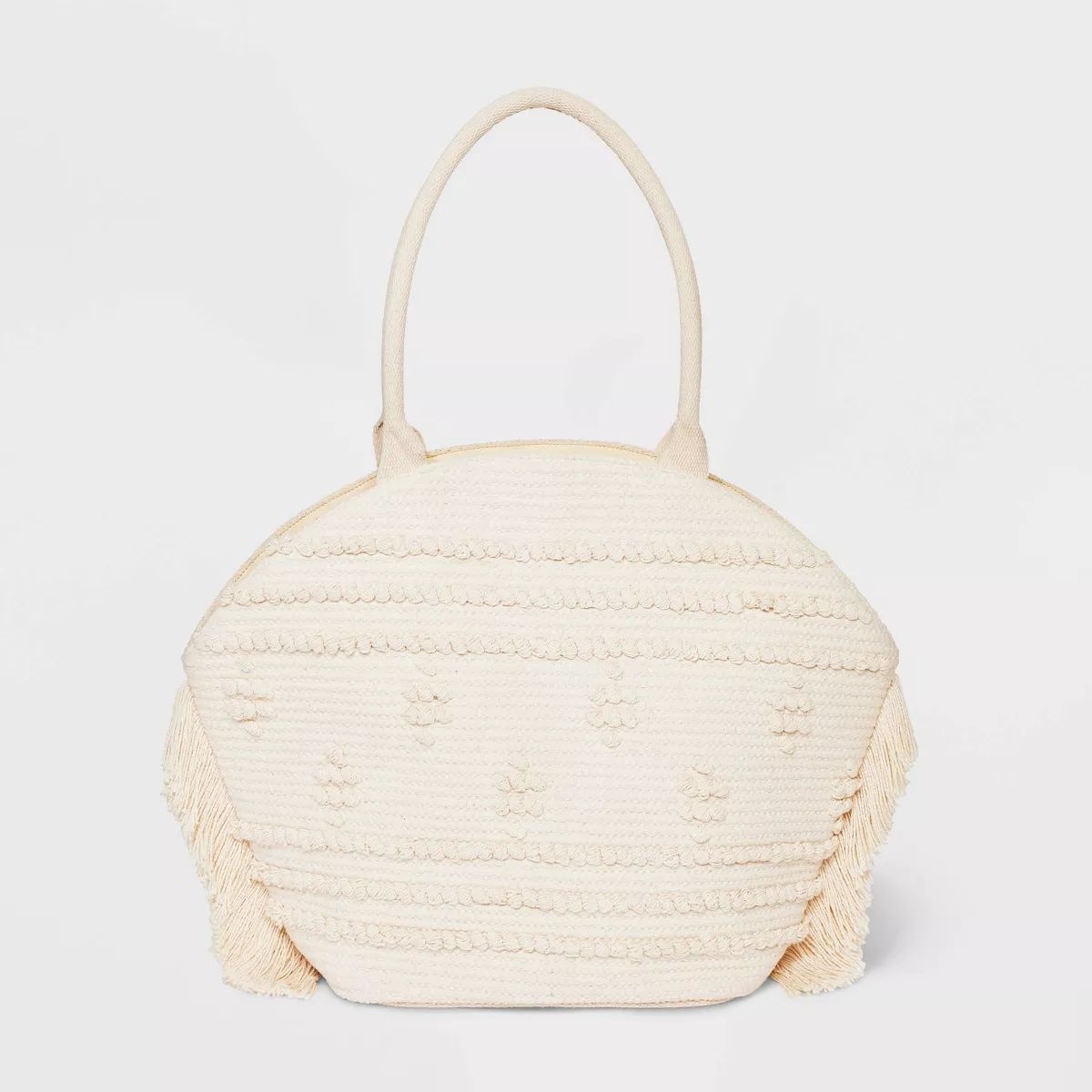 Straw Fringe Tote Handbag - Shade & Shore™ | Target