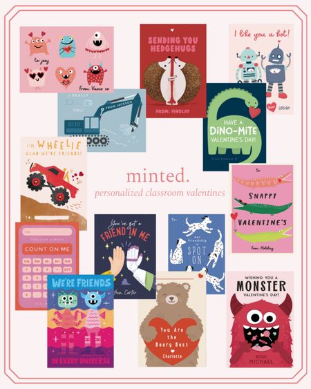 Loving these personalized classroom Valentine’s by Minted for under $40!

#LTKkids #LTKunder50