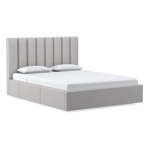 Emmett Channeled Side Storage Bed | West Elm (US)