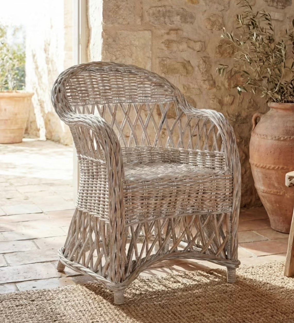 Came across this classic wicker chair for under $160! Perfect under a porch, patio, or sunroom.

#LTKSeasonal #LTKHome #LTKSaleAlert