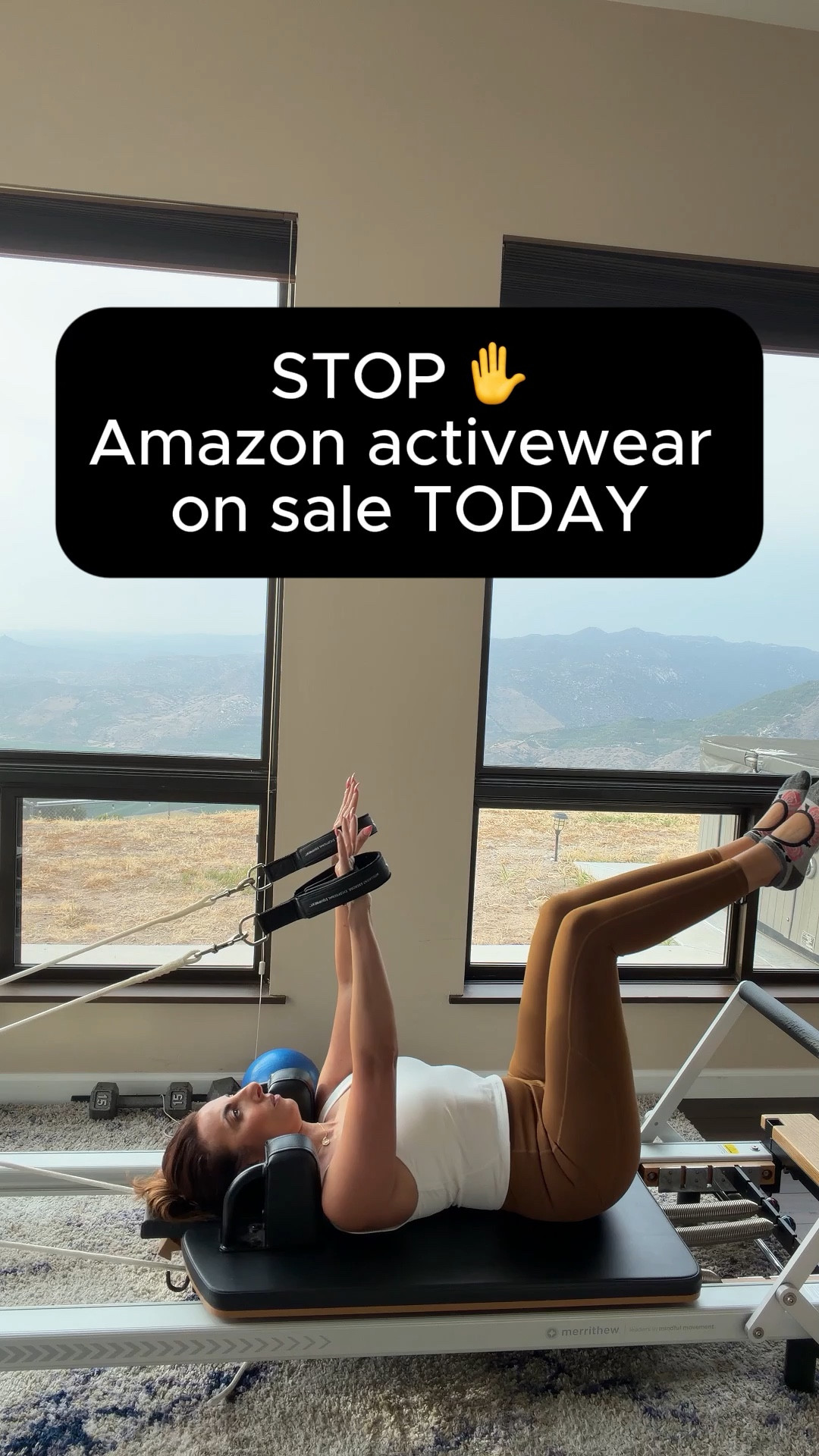 Amazon activewear that’s actually flattering 🤎

This combo surprised me — the fit, support, and comfort are so good. Perfect for Pilates, errands, or everyday wear.

✔️ High-waisted leggings with pockets
✔️ Longline padded top (no bra needed)
✔️ Flattering + supportive fit

They’re sold separately, but I love this neutral combo together.

✨ On sale now for the Amazon Spring Sale
@amazonfindsandfashion 

#LTKootd #LTKSaleAlert #LTKfitnessgoals