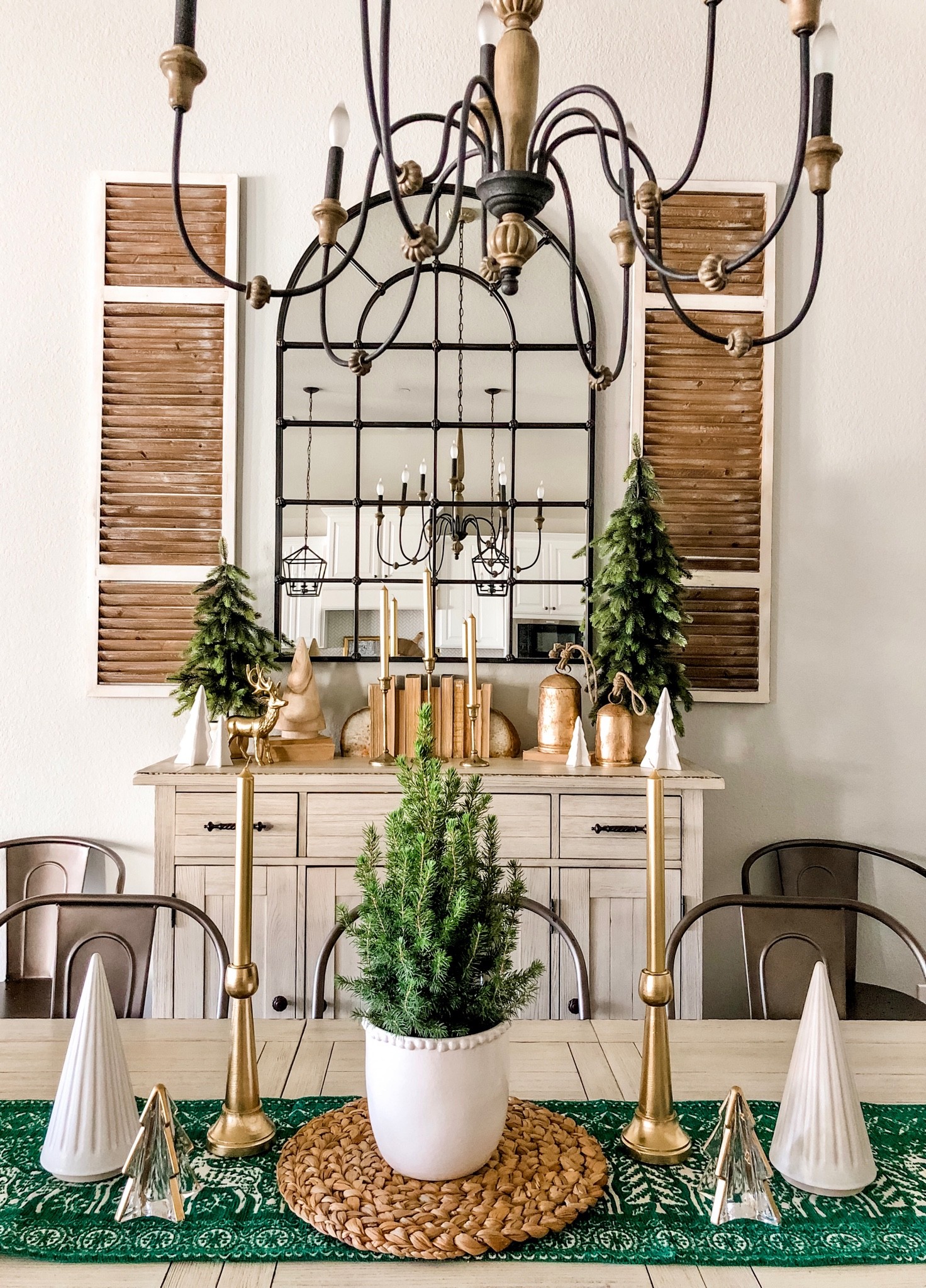 Last year’s Christmas holiday dining room decor! 

Cow bells are a set of three and under $30!!! 

#LTKhome #LTKSeasonal #LTKHoliday