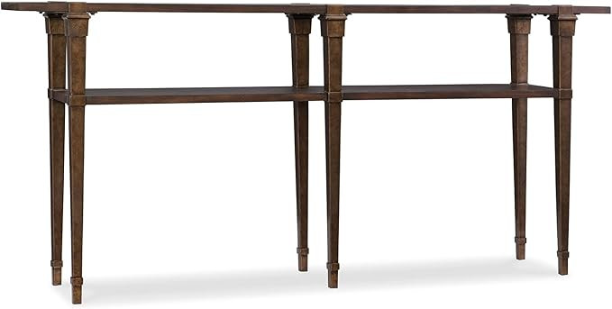 Hooker Furniture Skinny Console Table in Dark Wood | Amazon (US)