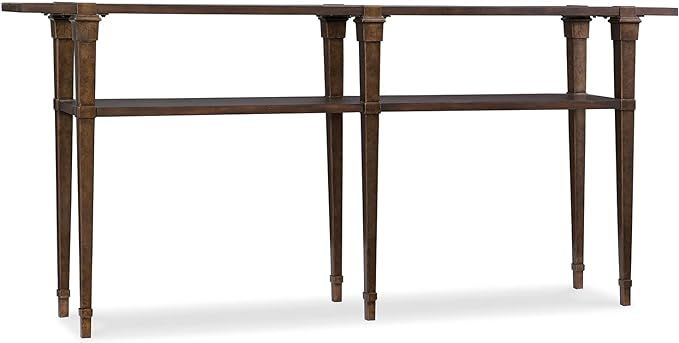 Hooker Furniture Skinny Console Table in Dark Wood | Amazon (US)