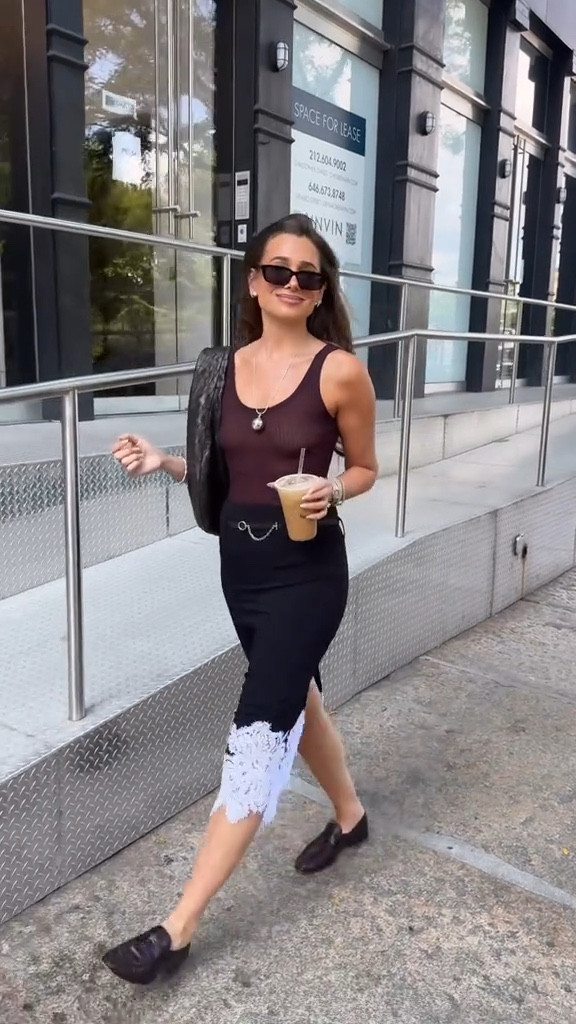 OOTD! Skirt and necklace are Beaufille 🖤 

 