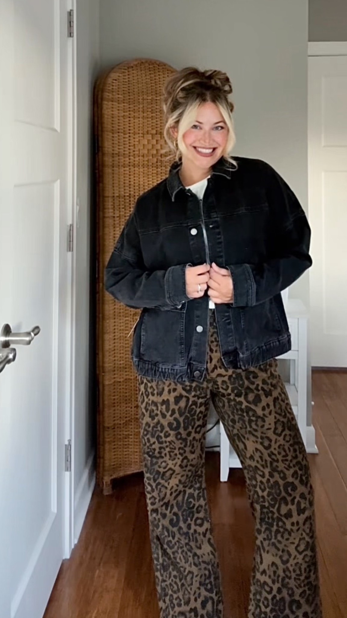 The cutest fall outfit!! I sized up one in both the jacket and pants! 

#LTKStyleTip #LTKSeasonal #LTKPetite