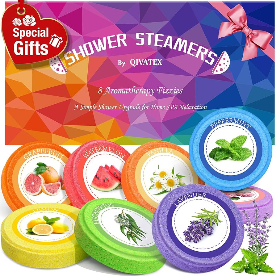 Shower Steamers Aromatherapy, Birthday Gifts for Women Teen Girls Mom, Christmas Stocking Stuffer... | Amazon (US)