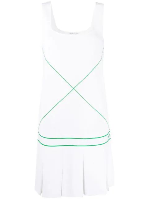 sleeveless drop-waist tennis dress | Farfetch (RoW)