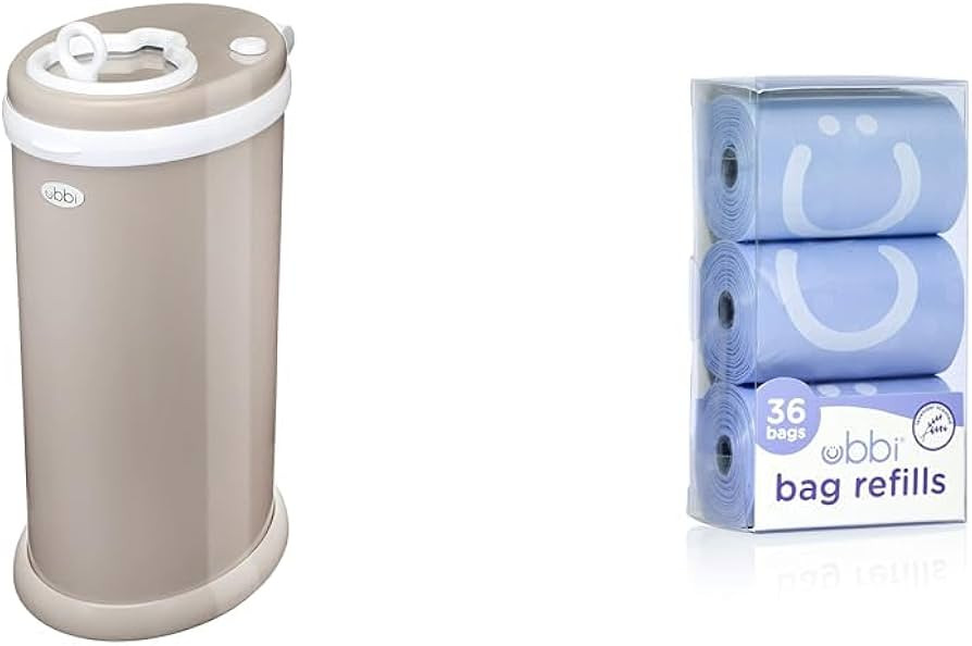 Ubbi Steel Odor Locking, No Special Bag Required Money Saving, Awards-Winning & On-The-Go Refill ... | Amazon (US)