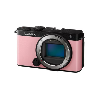 Panasonic LUMIX S9 Full Frame Compact and Lightweight Mirrorless Interchangeable Lens Camera Body (Pink) | Target