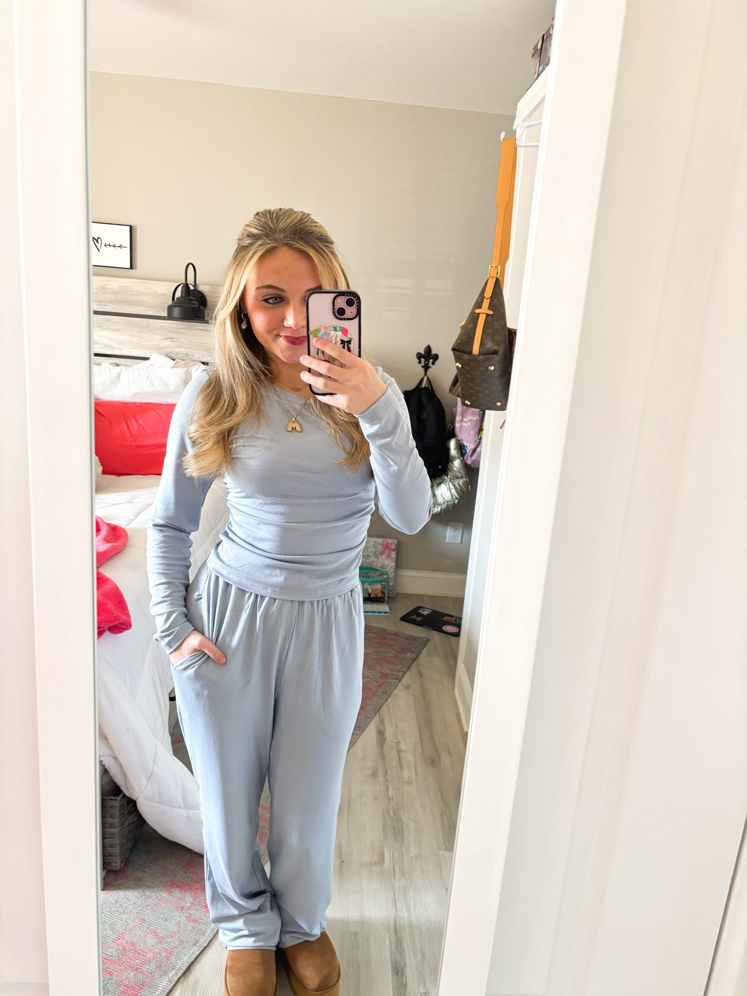 comfy set🩵
size small set

#LTKootd #LTKgrwm #LTKPetite