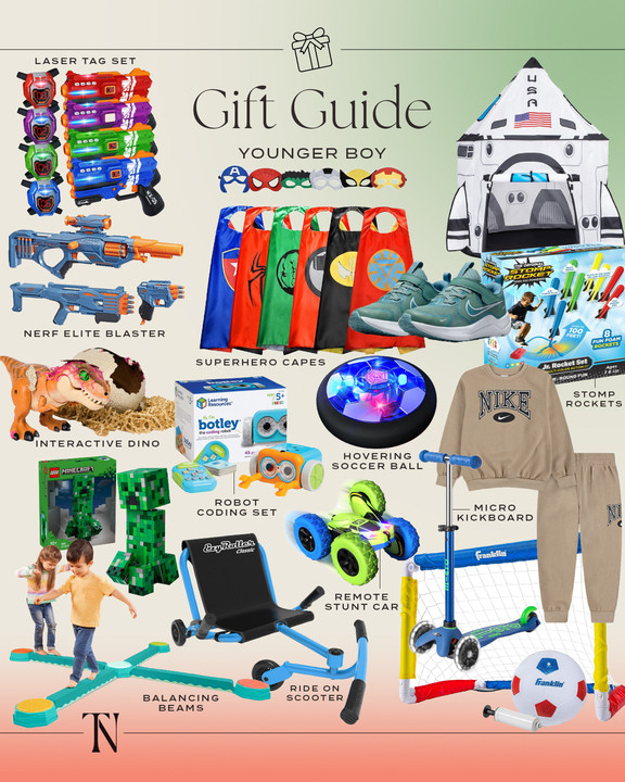 Younger Boys Gift Guide 🎁 Packed with adventure, imagination, and nonstop fun — from stomp rockets to superhero capes!” 

 

#LTKGiftGuide #LTKHoliday #LTKKids